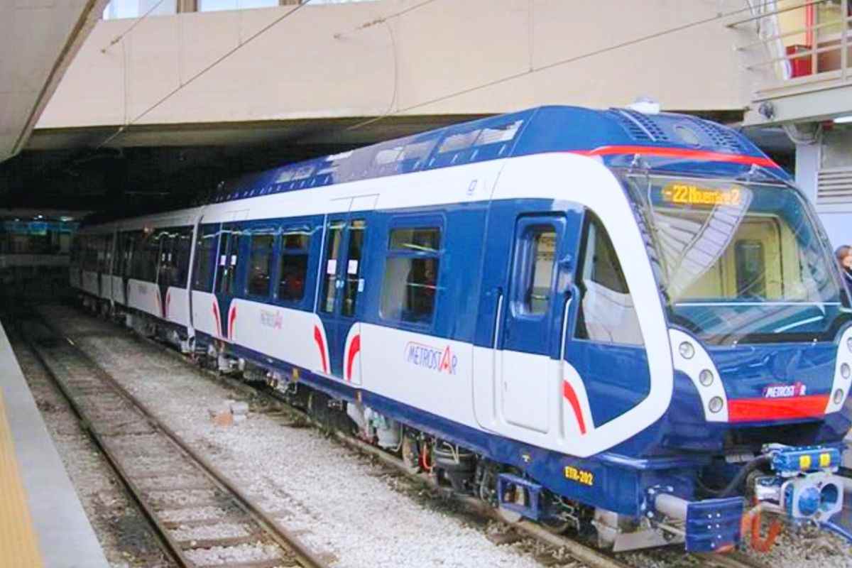 Il convogllio Metrostar