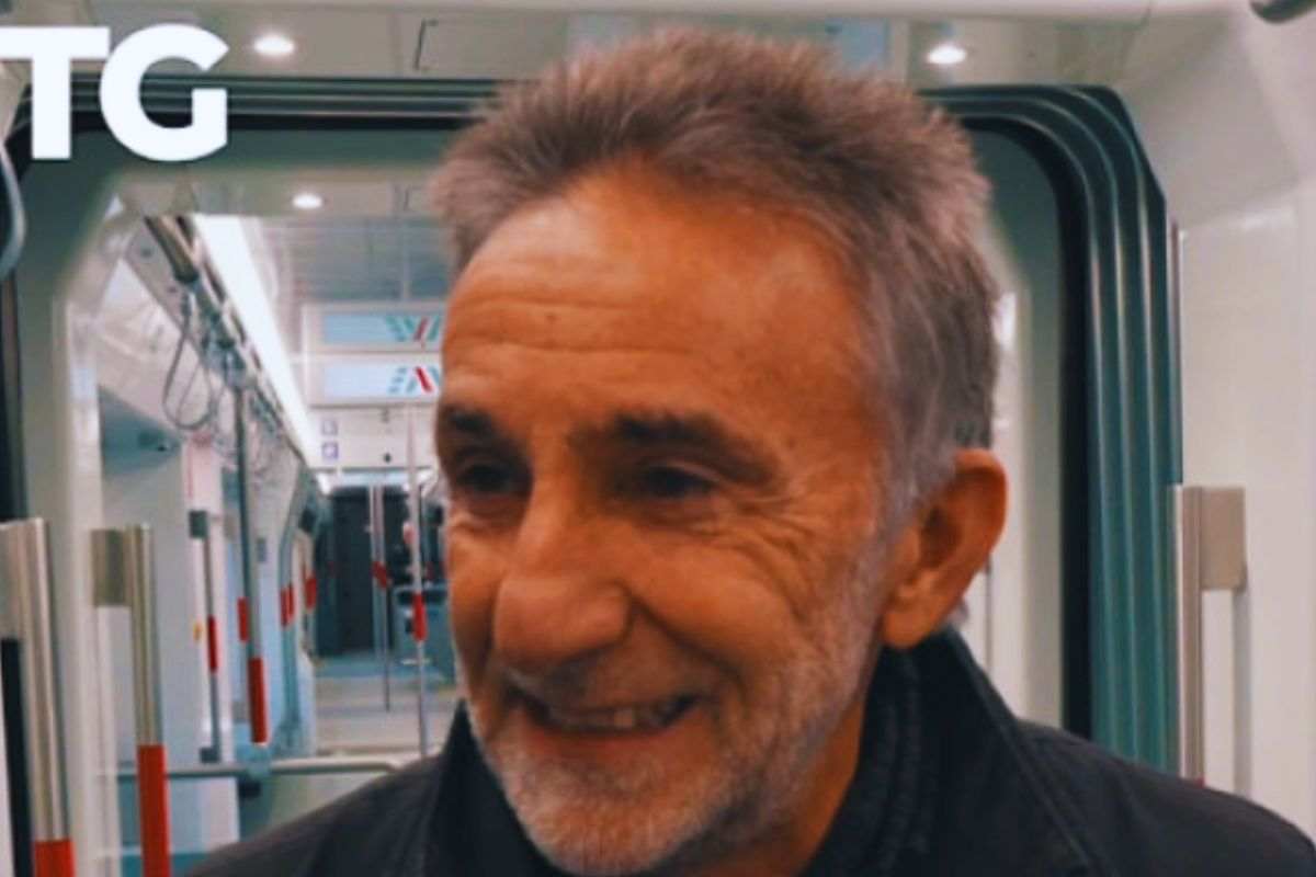 Il presidente EAV Umberto De Gregorio intervistato al tg regionale