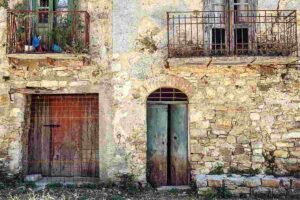 Particolare di Roscigno Vecchia