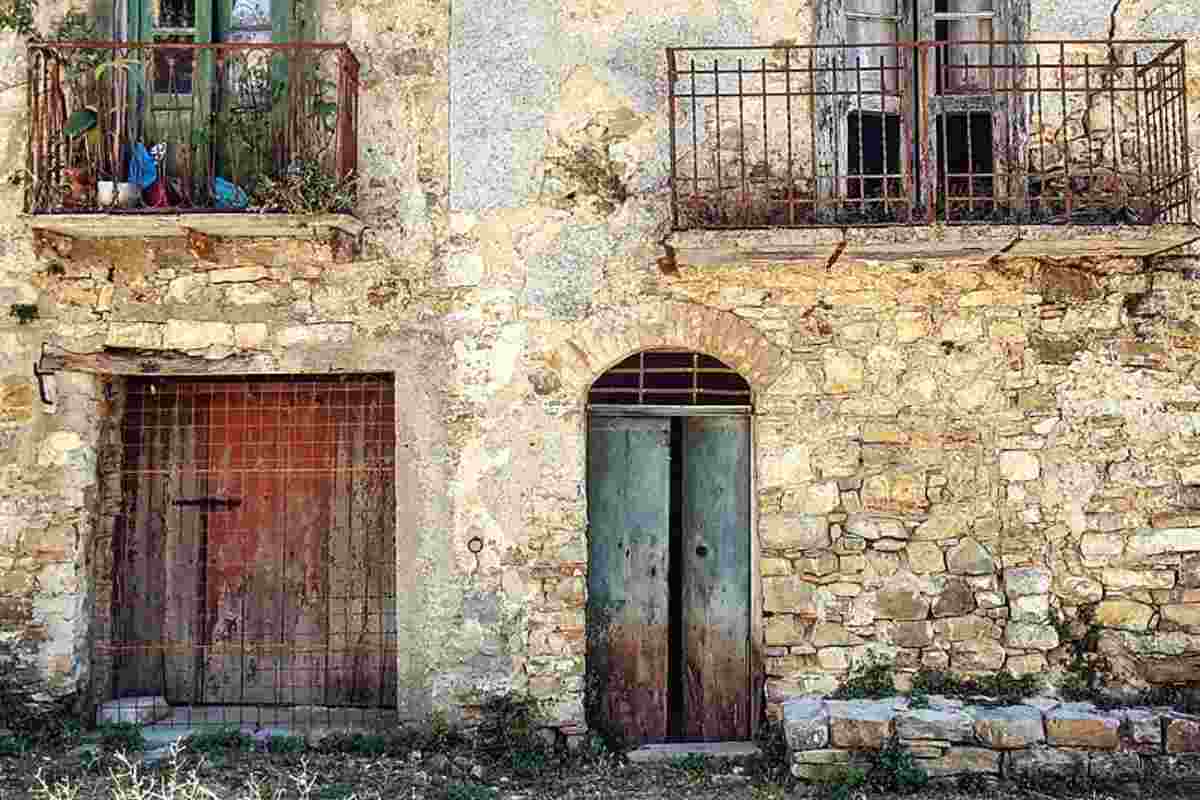 Particolare di Roscigno Vecchia